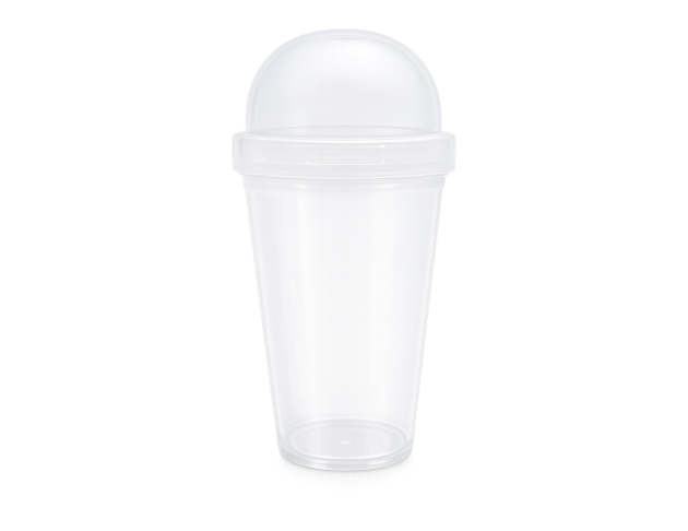 【食品容器】550ml造型杯