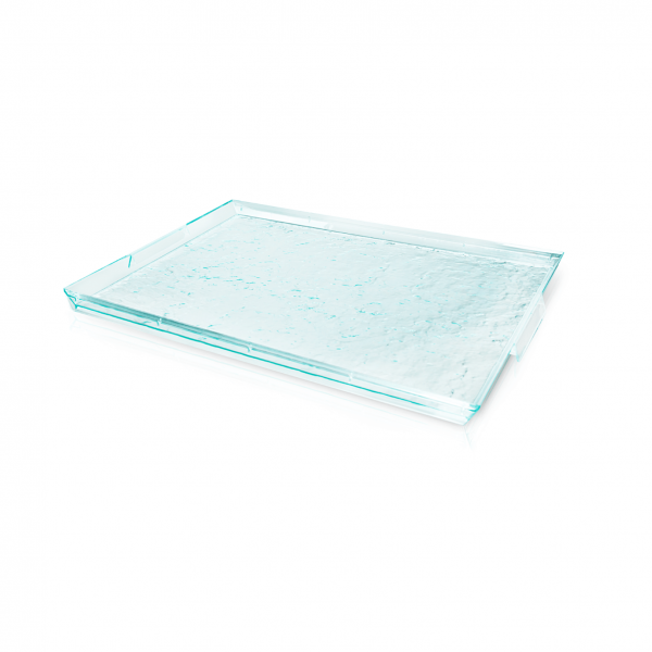 【食品容器】玻璃紋 飛機餐盤