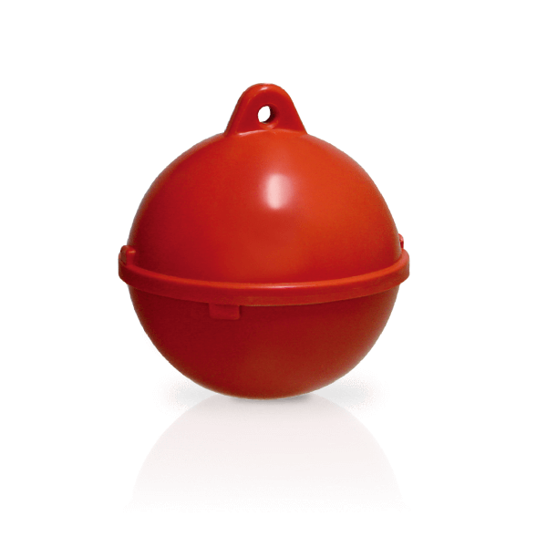 4吋單耳-平浮塑膠浮球